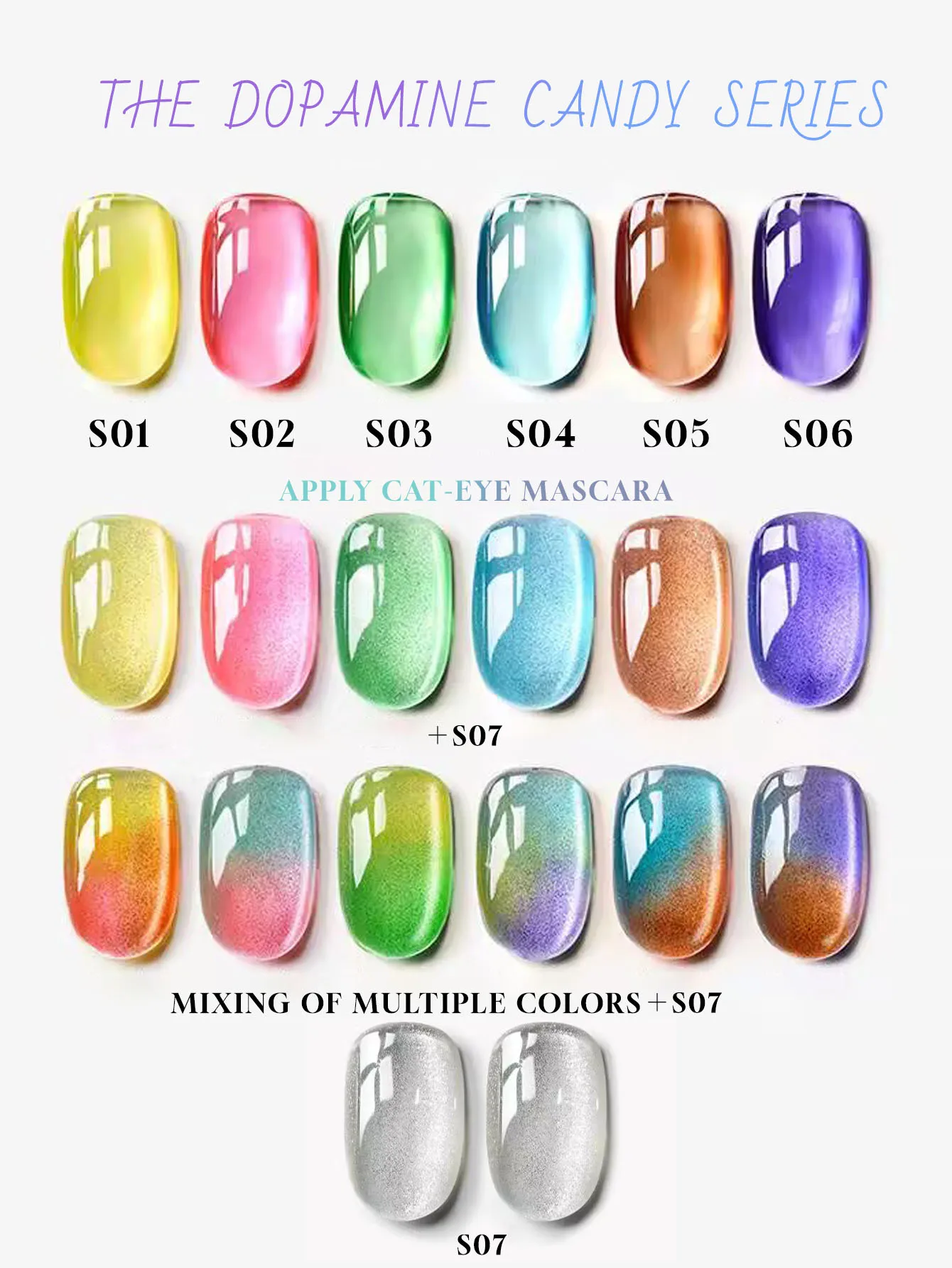 7pcs 15ml Summer Nails Ice Glass Gel Nail Polish UV LED Curing Holiday Women's Gift Nail Art Daily Supplies Nail Art DIY