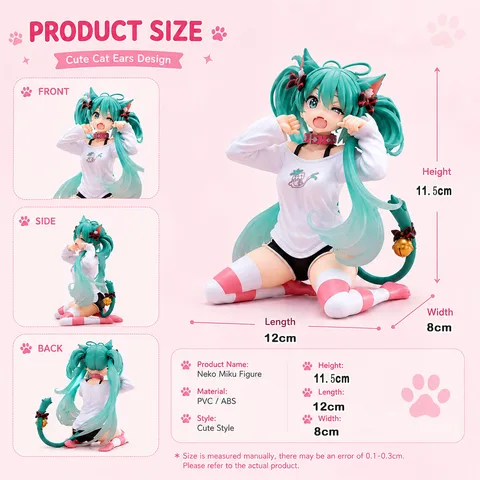 Фигурка Hatsune Miku от Bandai - коллекционная модель — детальный вид товара