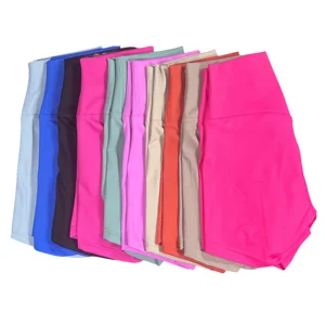 Frauen -Sport -Yoga -Shorts, hohe Taille, Hüftlift, Fitness, Laufen, Radfahren, 3 -Punkte -Shorts, schnelles Trocknen 8 Hauptverkäufe Frauen -Kleidungsshorts - №5