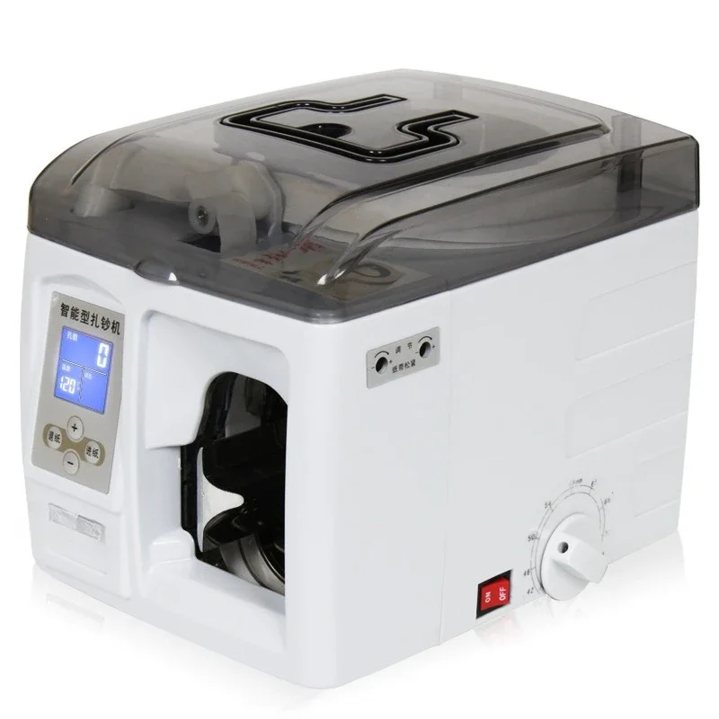 Intelligent banknote binding machine, fully automatic bank special banknote binding machine,