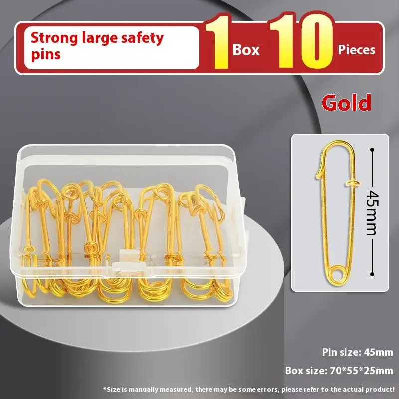 10-300PCS Gebogen Veiligheidsspelden 36MM Quilten Bedruipspelden Gebogen Breien Handgemaakte Naaiaccessoires