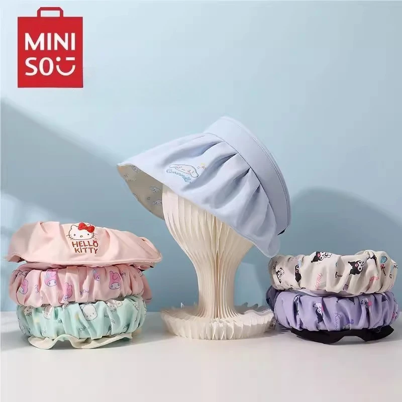 

Kuromi Mylody Double-Sided Print Shell Hat - Cute Cartoon Embroidery Sun Hat for Adults, Summer UV Protection