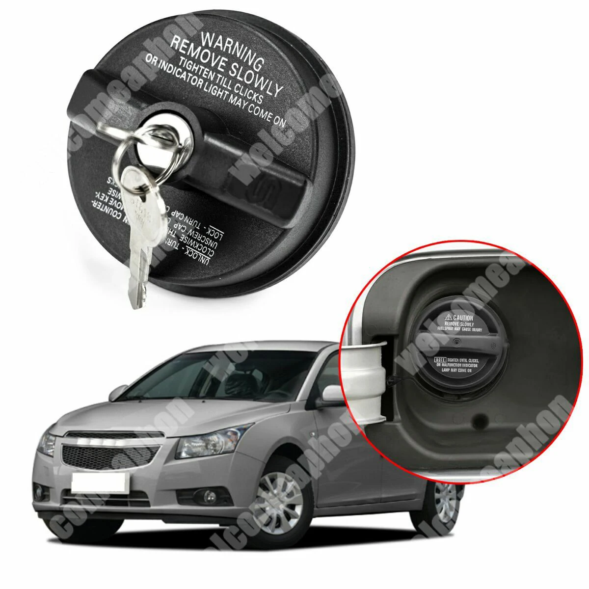 

Крышка топливного бака из АБС-пластика с защитой от протечек для Chevrolet Cruze 2013-2019