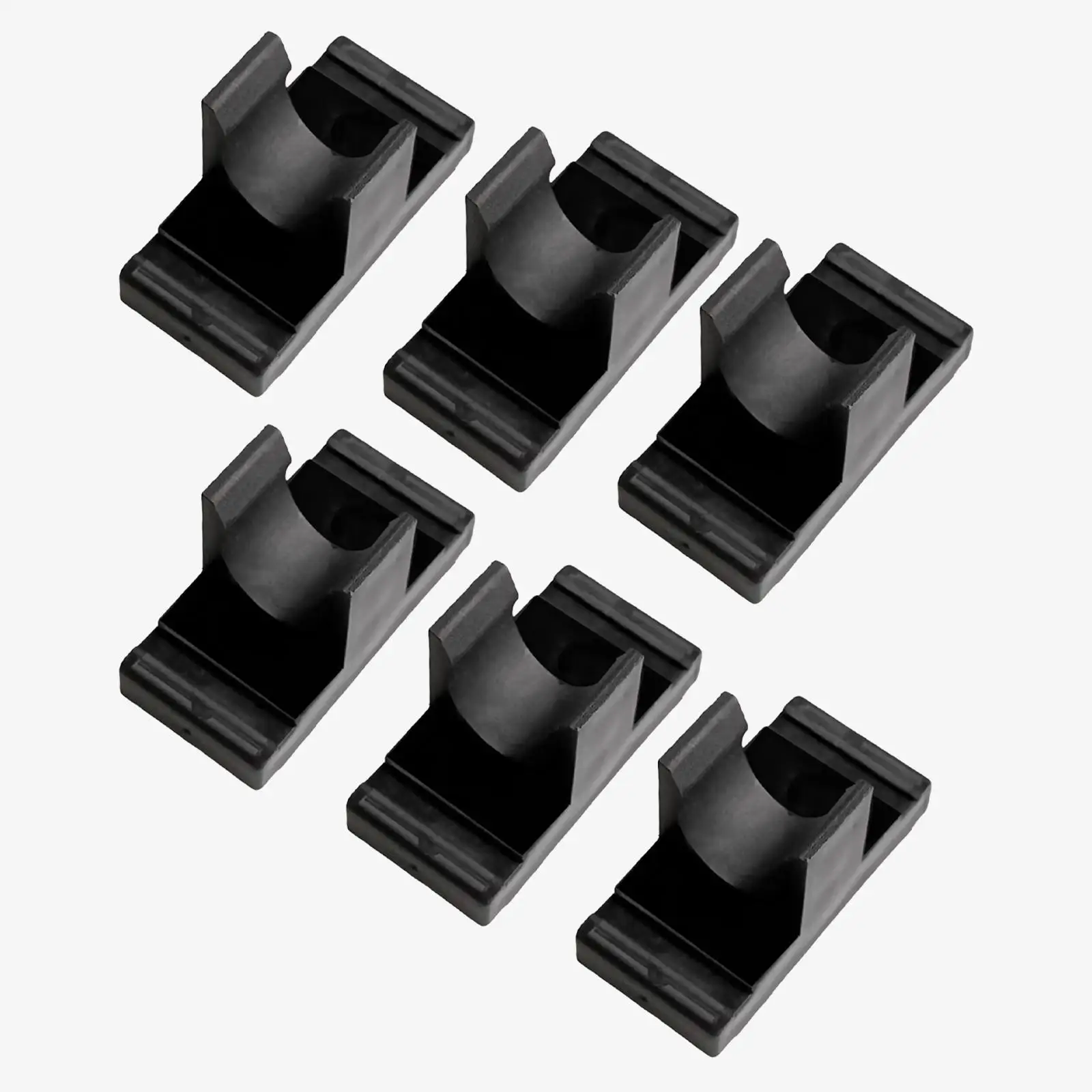 6Pcs Camping Cart Buckle Golf Trolley Card Buckle Sturdy Easy to Install Push Pull Cart Add Ons for Traveling Outdoors Garden
