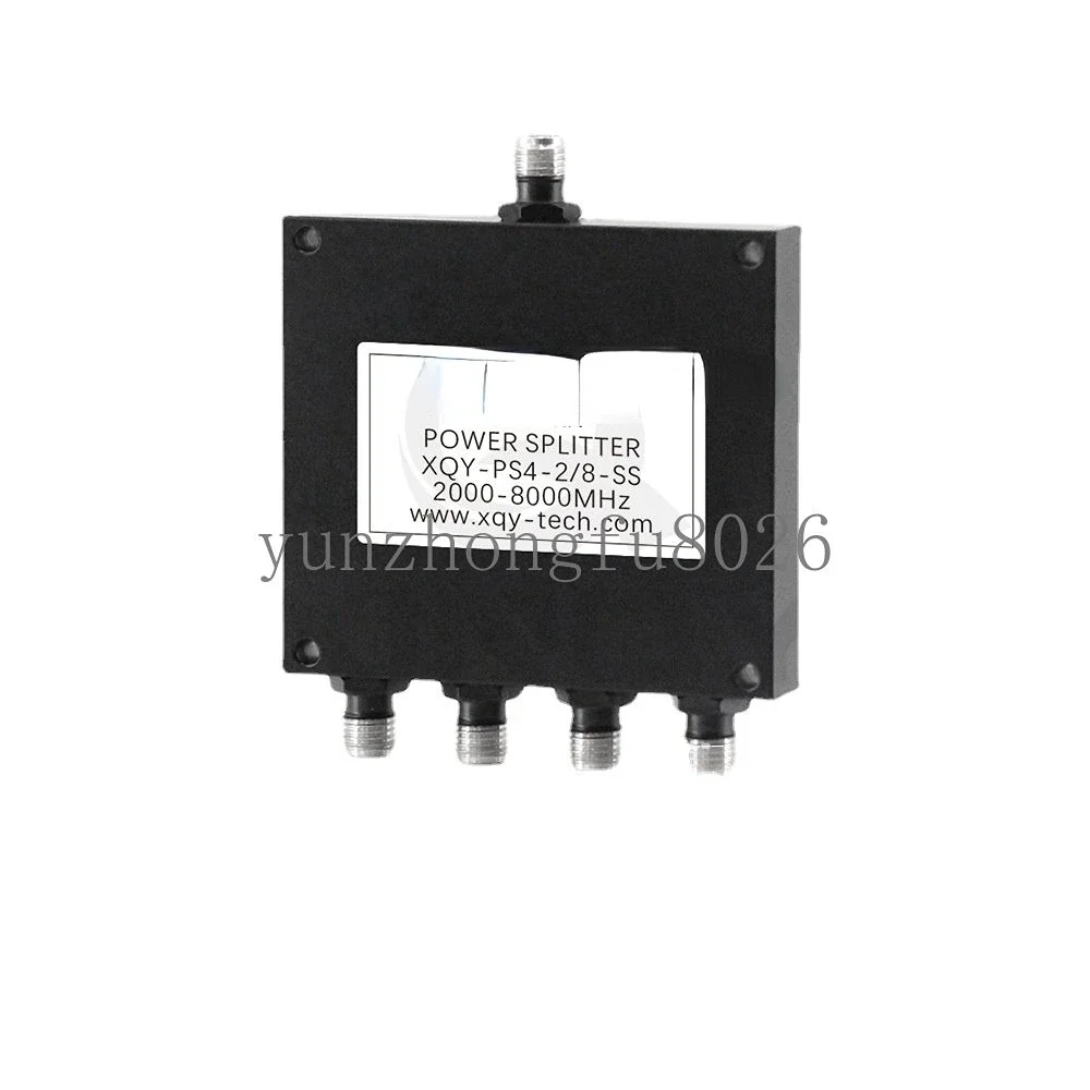 

8G Sub-Four-Road Equal-Power Divider SMA Female Interface 2/8GHz 0.5-8G Power Distributor 6.5/5.8G