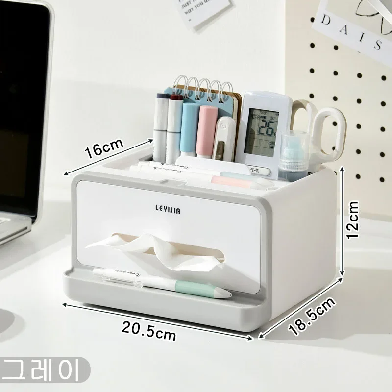 Tissue box living room upscale creative light luxury wind household paper box kitchen coffee table desktop napkin storage box