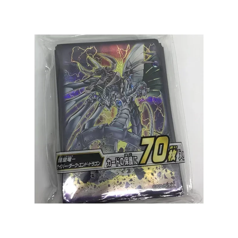 YuGiOh Aliança Duelista Autêntica Ferrule Cyberdark End Dragão Cyberdark End Dragão presente de aniversário 63x90mm