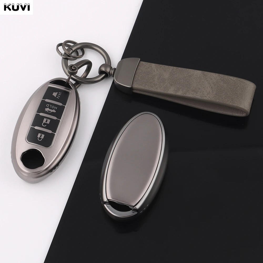 

Чехол для автомобильного ключа с дистанционным управлением для Nissan Rogue XTrail T32 T31 Qashqai J11 J10 Kicks Tiida Pathfinder Murano Juke Versa Note Infiniti