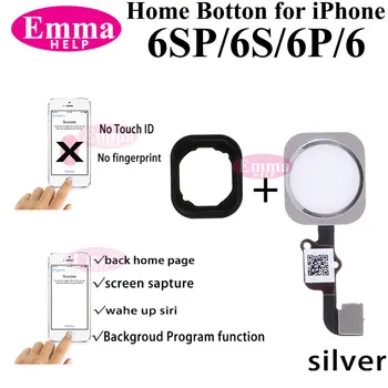 EmmaHelp 1 ks dotyková verze tlačítka Home Flex pro iPhone 7 8 Plus SE2020 6S 6 Univerzální funkce návratu dozadu Řešení Opravný nástroj 12 nejlepší prodej Originální iPhone 6s 64GB - №9