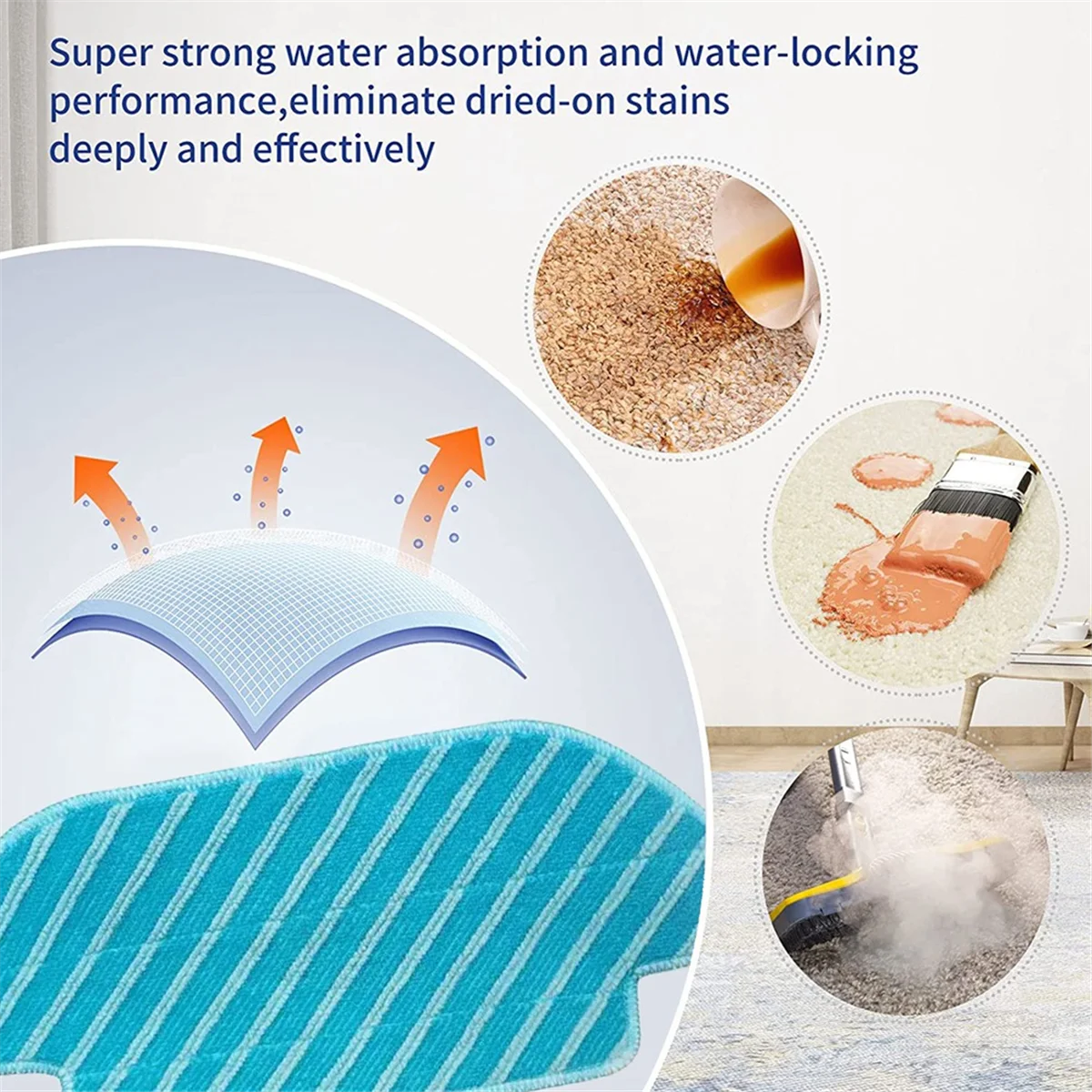 الجديد لـ 4090 4490 4690 5090 5490 6090 جهاز آلي لتنظيف الأتربة أجزاء فرشاة جانبية رئيسية فلتر Hepa ممسحة قماش