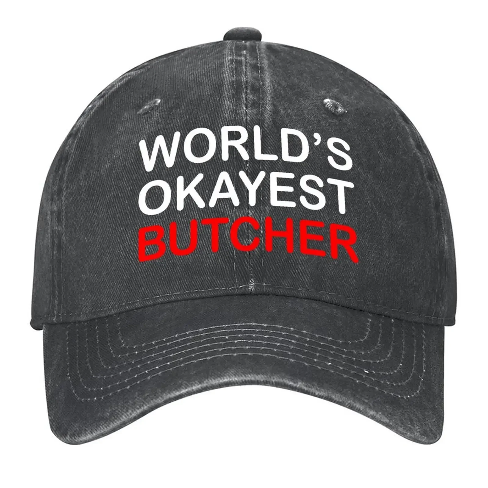 2026 Witty Butcher Butchery Baseball Cap Big Size Hat Winter hat golf hat genuine Military Tactical Cap Women's Beach Men's
