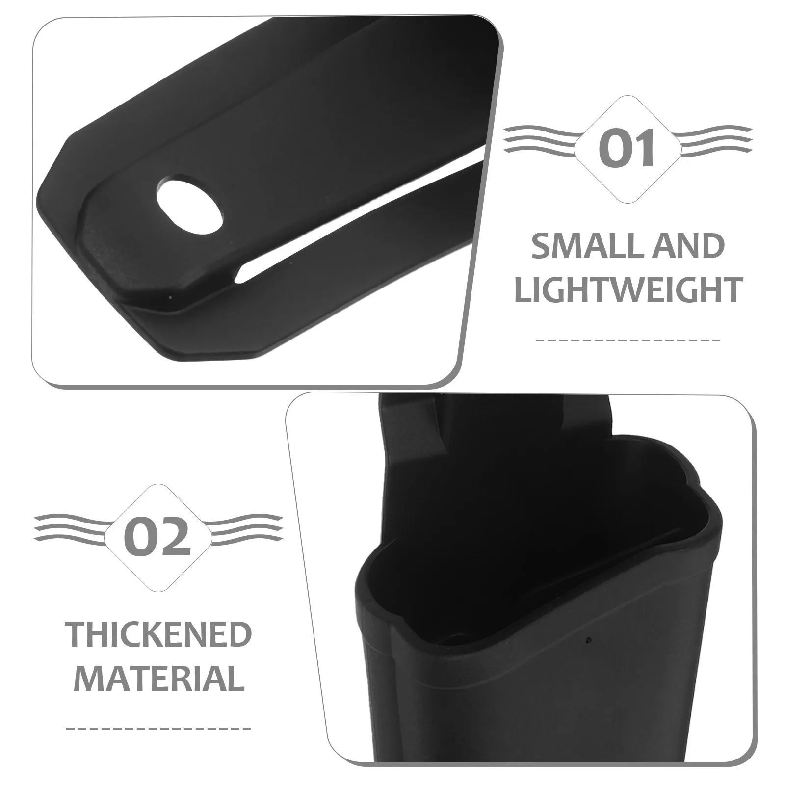 고무 공구 가방 허리 파우치 (수동 전지가위용) 정원용 칼집 다용도 정리함 캔버스 토트 수납 블랙 소프트 파우치