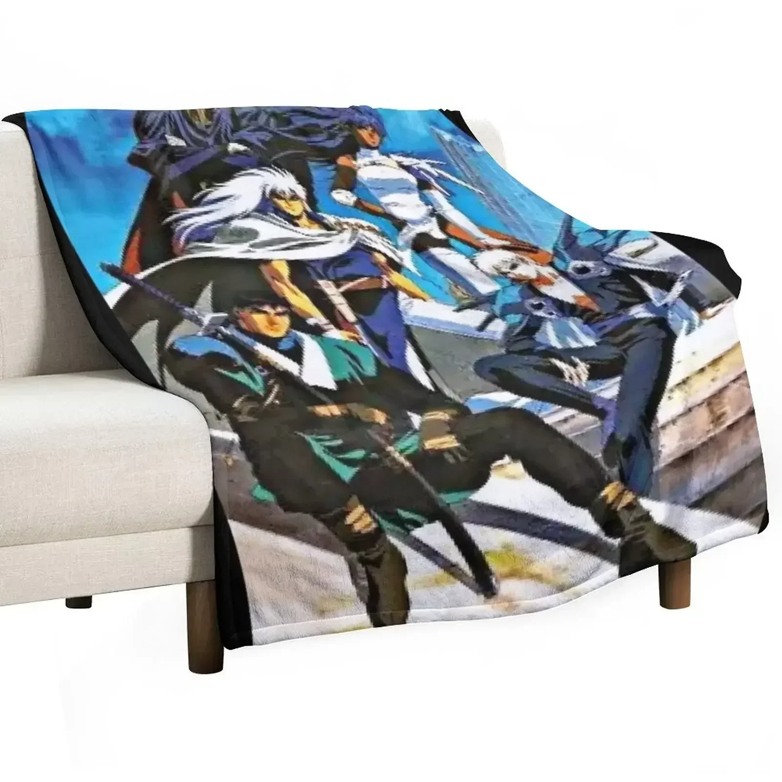 

bastard destroyer of darkness Throw Blanket Sleeping Bag Tourist Furrys Blankets