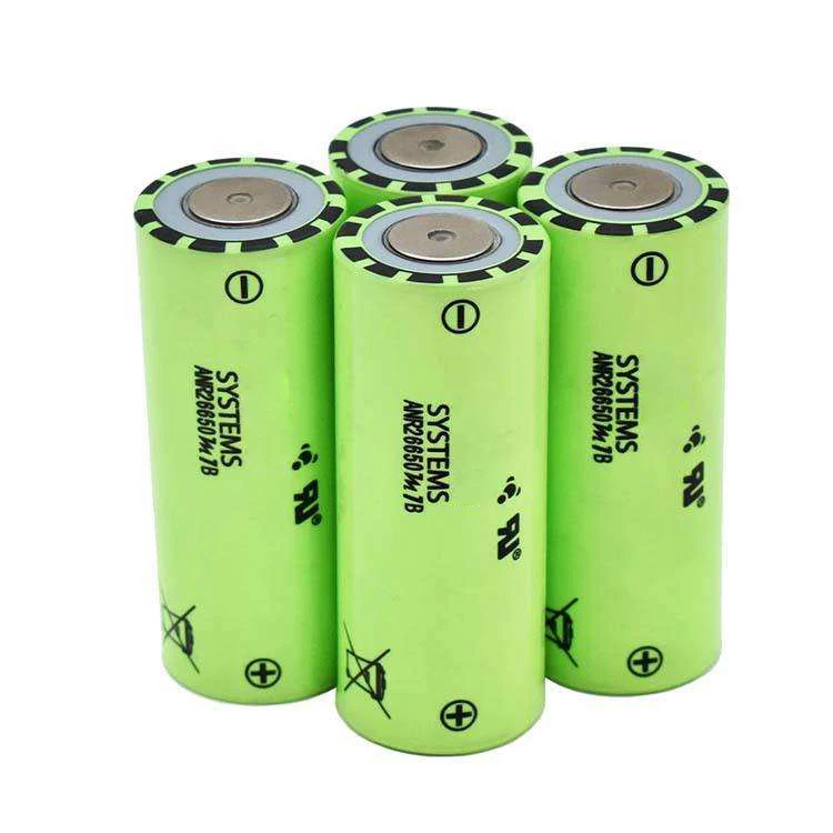 VICTPOWER 26650 2500mAh LiFePO4 Rechargeable Battery 3.2V Lithium Iron Phosphate Cylindrical Cell Flashlight Power Tool E Bike