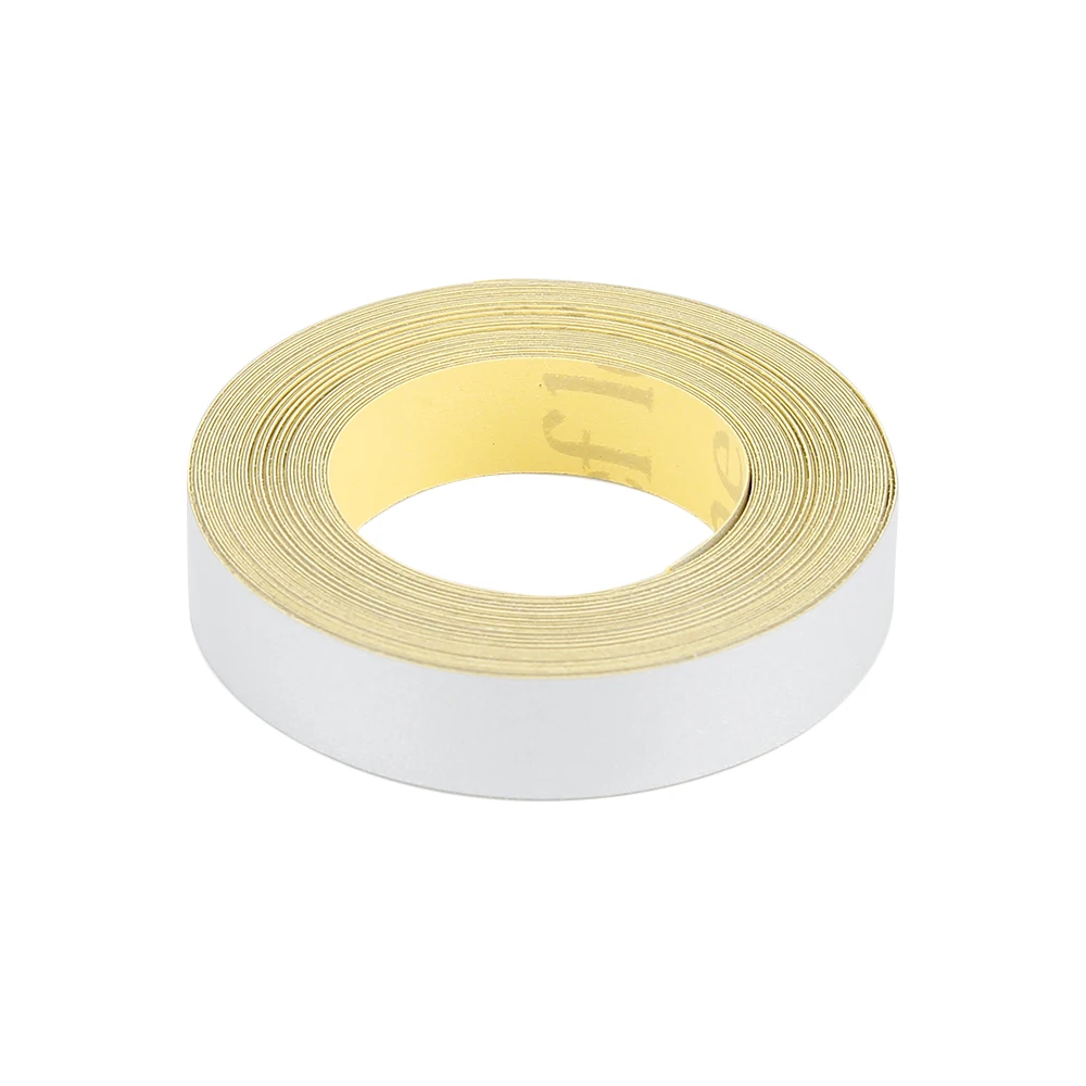 Светоотражающая наклейка размером 5 м x 1 см, светоотражающие флуоресцентные полоски, Украшение колеса, Стайлинг автомобиля