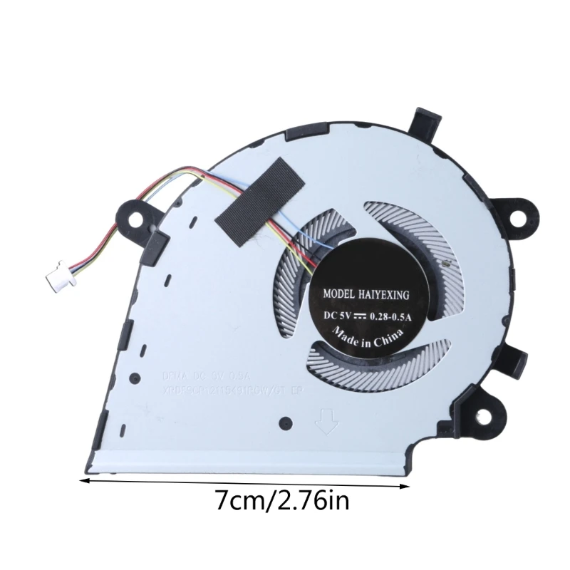 4Pin DC5V Notebook Radiadores GPU GPU Ventilador resfriamento para Rog Strix G531 G531G