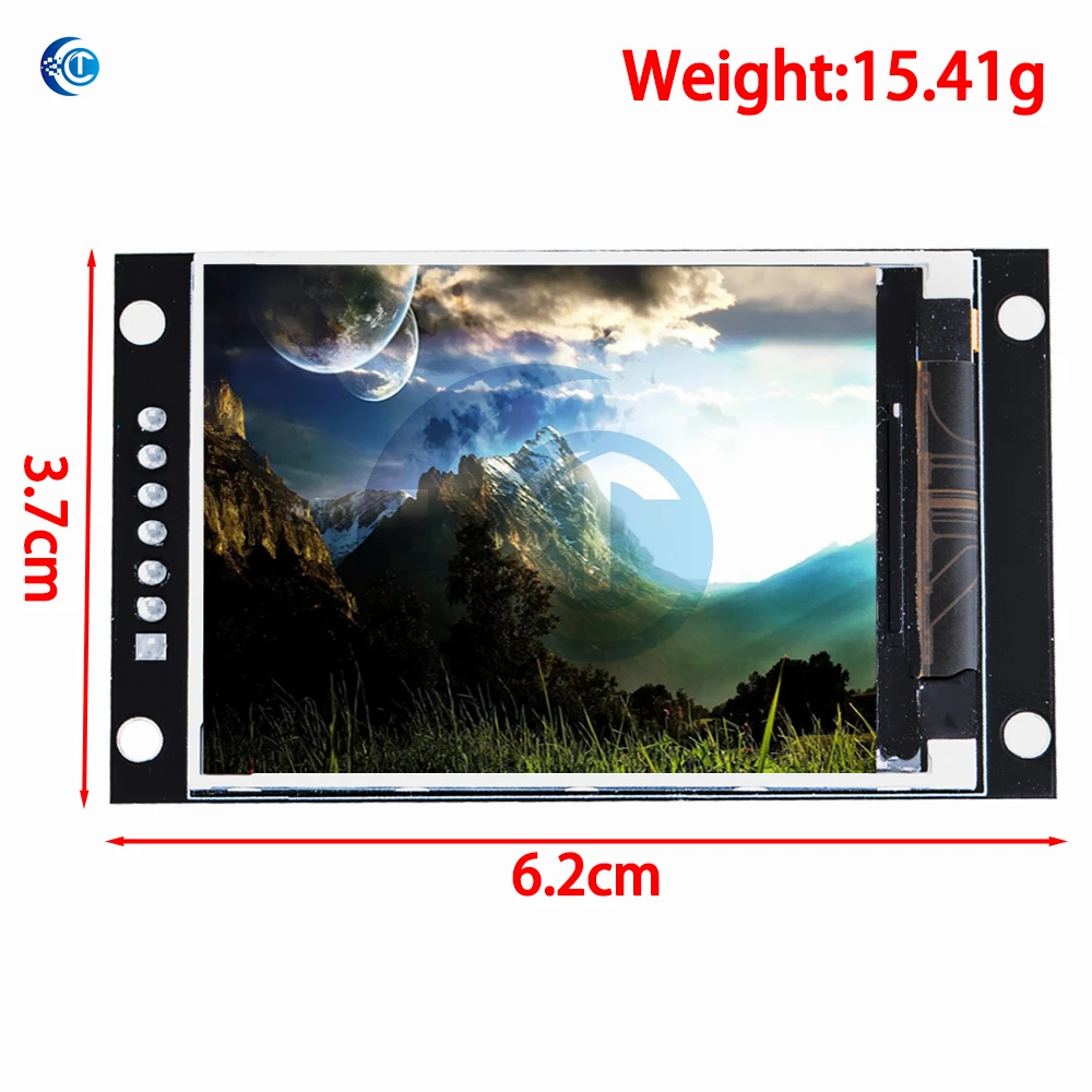 ‌ Modul Layar LCD TFT Penuh Warna 2.0 Inci 240X320 dengan Pengontrol ST7789, SPI/Antarmuka Paralel untuk Arduino