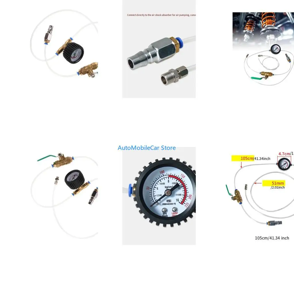G8TE Shock Absorbers Leak Tester with High Sensitivity Sensors Quick Diagnosis for Auto Repair Shock Absorbers Leak Meter
