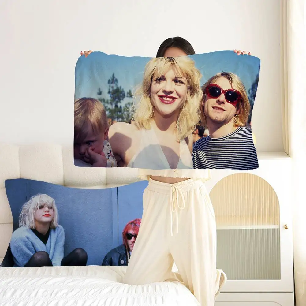 Hot Band H-Hole Household Polyester Oversized Thickened Adult Couple Pillowcases - Sweat-Absorbent & Non-Slip