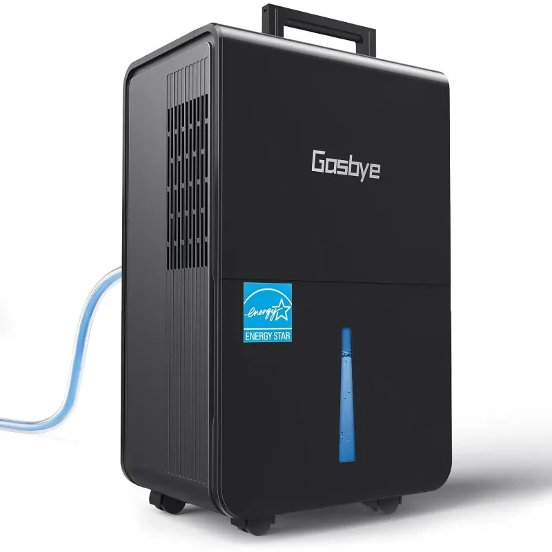 4500 Sq. Ft. Energy Star Dehumidifier for Basement with Drain Hose, Max 115 Pints/Day Dehumidifier for Large Room