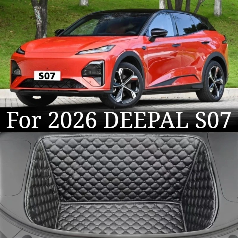Full Enclosed Front Trunk Pad & Front Storage Mat - Decorative Mod for 2026 DEEPAL S07 New Energy Vehicle