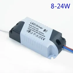 8-18W/ 8-24W LED Driver Power Supply 90-265V Transformator Convert Light Lamps Lighting Transformer Waterproof Electric Supply
