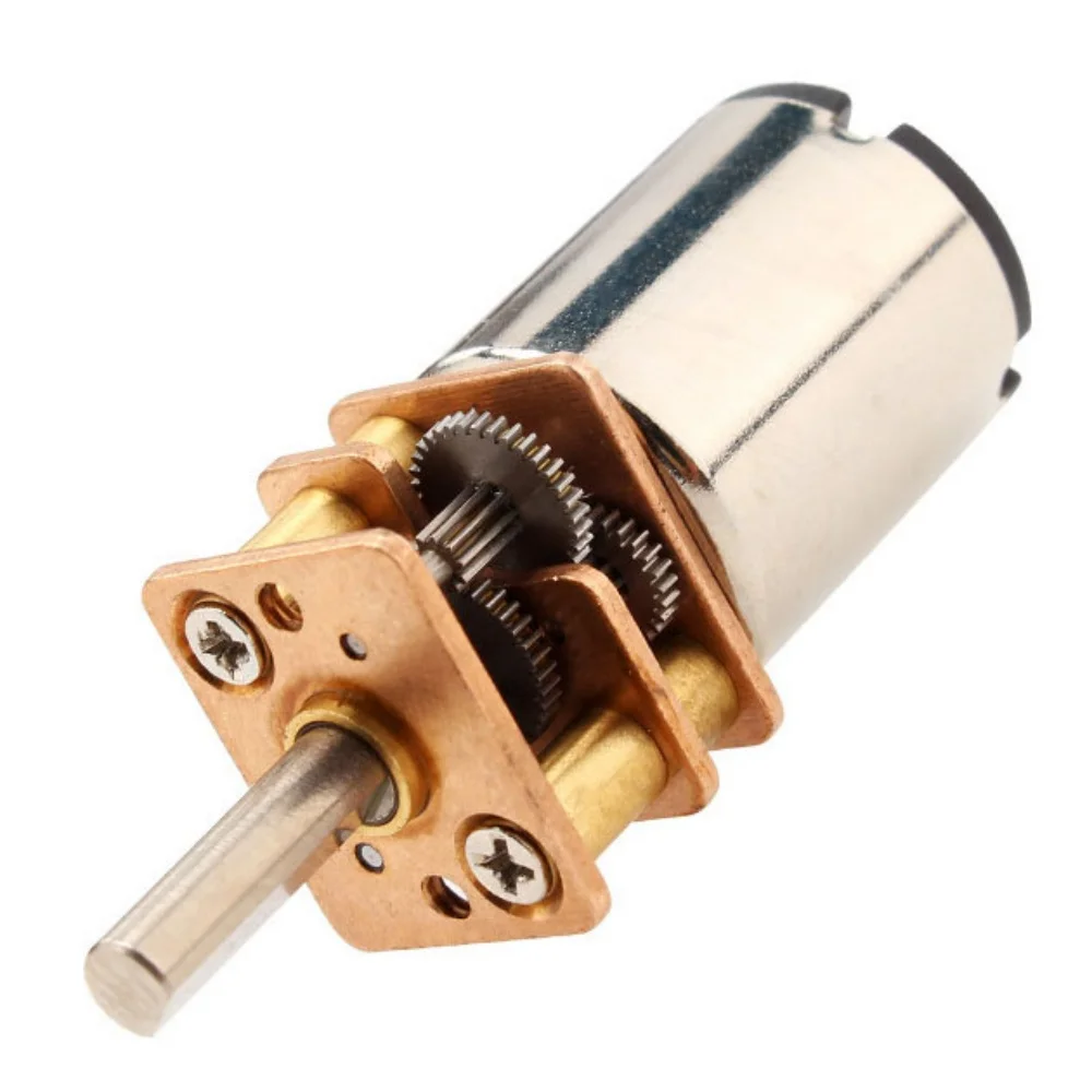 

GM12 1215R Micro Gear Motor DC 3V 6V 12V Coreless High Torque Reversible Metal Mute Gear Reduction Motor Reducer