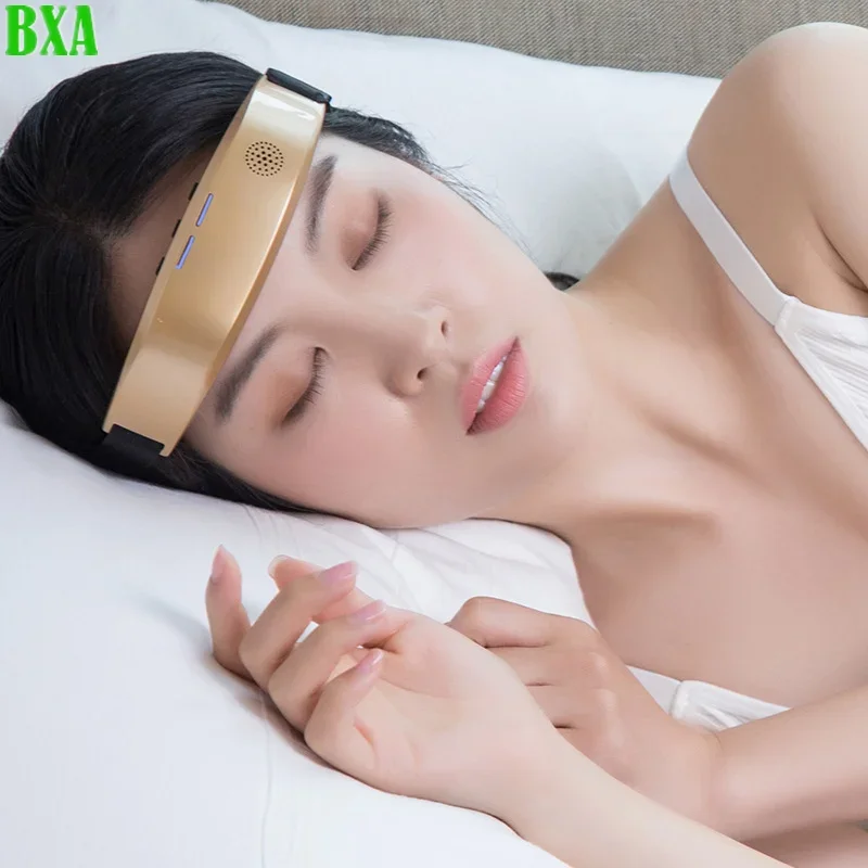

Smart Heating Voice Electric Head Massager Anti Stress Brain Sleeping Aid Therapy Sleep Insomnia Helper Stress Relax Headache