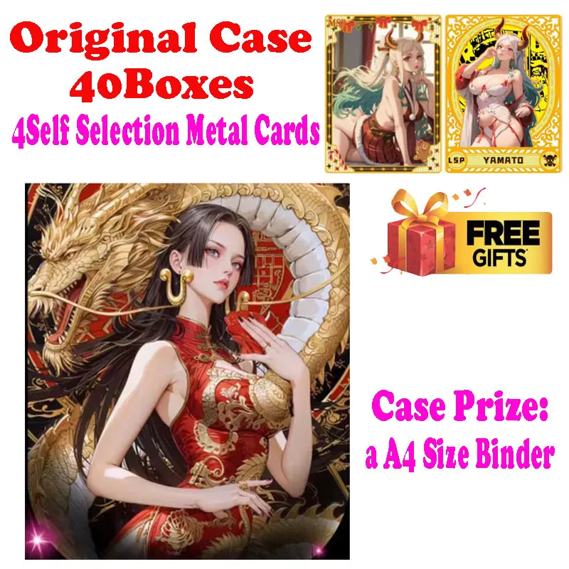 

Wholesale A4 Size Sweet Baby 4 Collection Card Waifu Boa Robin Booster Box ACG CCG TCG High Quality Hit Hobbies Gift