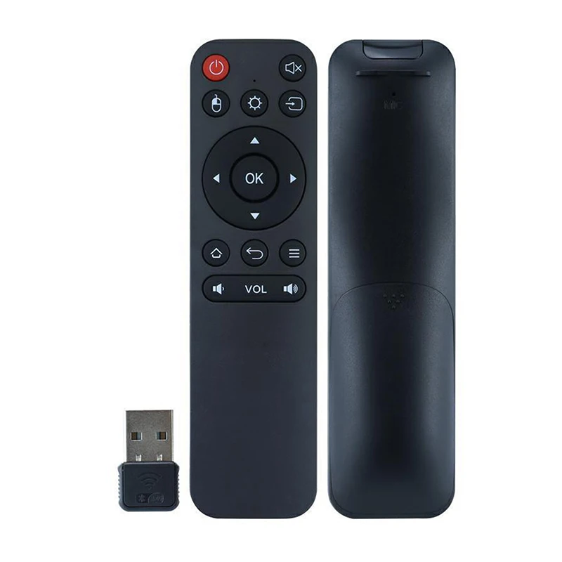 Pilot głosowy do Smart TV, bezprzewodowy pilot 2.4GHz z USB do Android TV Box / PC