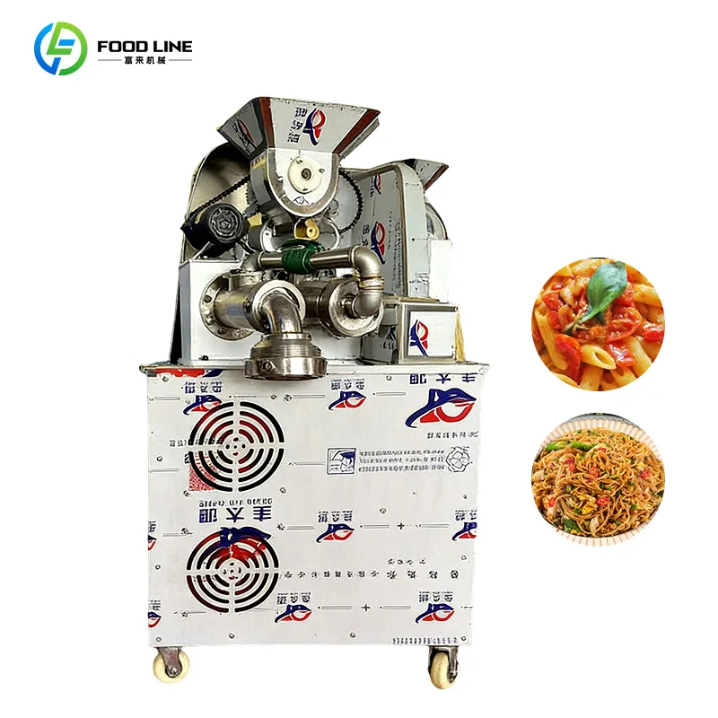Pasta Dough Mixing and Conveying Unit Macaroni Drying and Sorting Equipment Customized