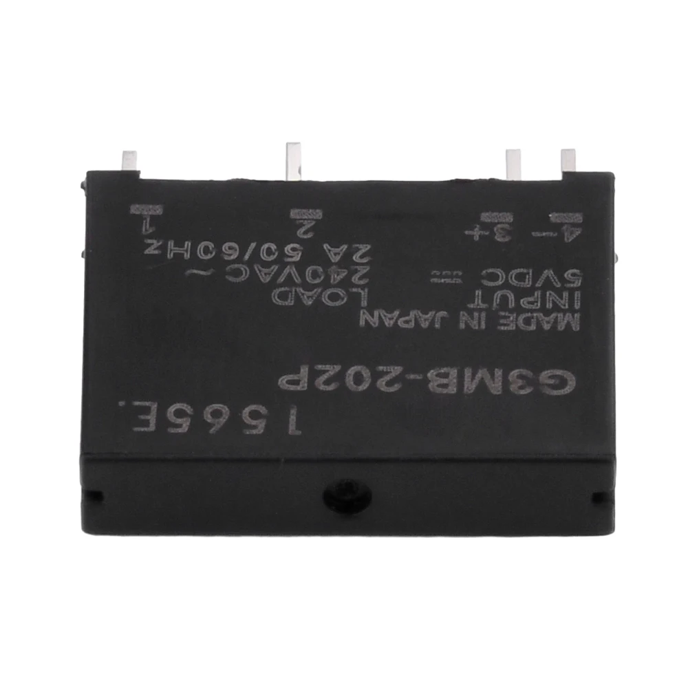Relè a stato solido piccolo da 1/5 pezzi G3MB-202P Modulo relè solido a quattro pin AC SSR controllato da 5 V, 12 V, 24 V CC