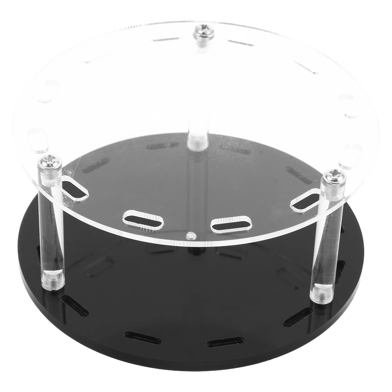 Organizer na pęsety do rzęs z 12 przegródkami, obrotowy, odłączany, czarny, stojak na narzędzia do przedłużania rzęs, do użytku w salonie i w domu, do przechowywania pęset.