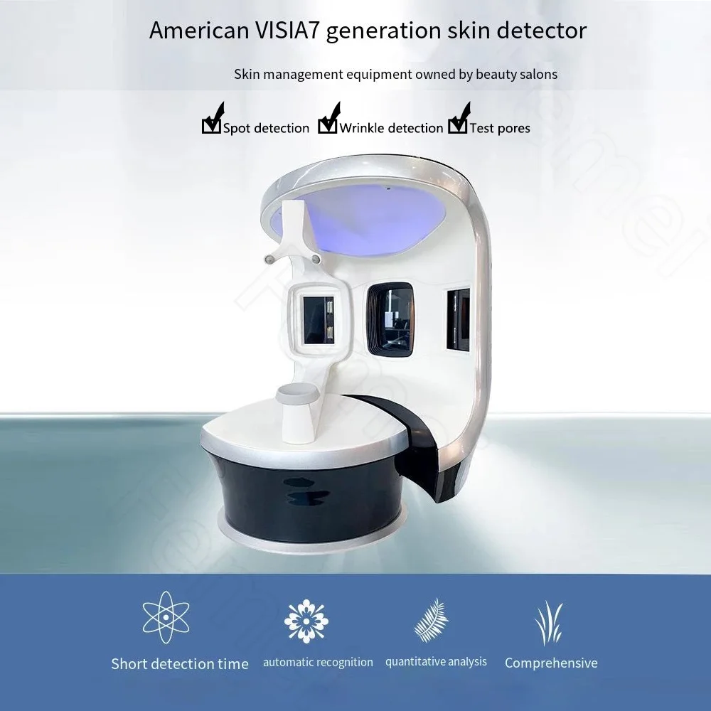 2022 Profesional ผลิตภัณฑ์ VISIA7 Facial ทางเทคนิคเครื่องความงามสำหรับผิว Test Analyzer 3D Facial เครื่องสแกนเนอร์สำหรับ Commercial