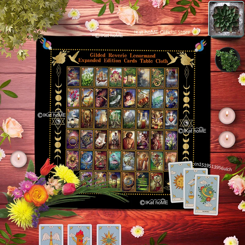 Expanded Deck Magic: How the Lenormand Expanded Oracle Deck Tablecloth Transformed My Ritual Space