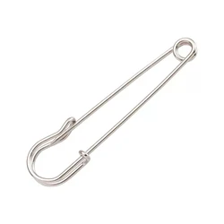 Large Safety Pins Heavy Duty Blanket Pins Bulk Steel Spring Lock Pins Fasteners for Blankets Crafts Skirts Brooch Making