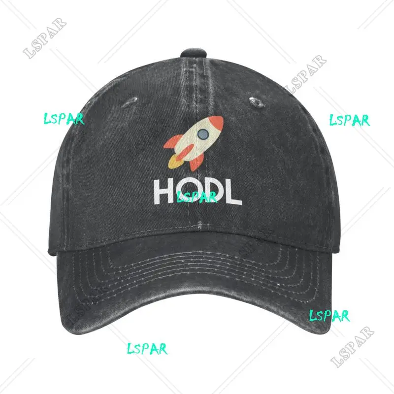 Custom Cotton Funny Cryptocurrency Hodl To The Moon Baseball Cap for Men Women Breathable Ethereum Dogecoin Btc Blockchain Hat