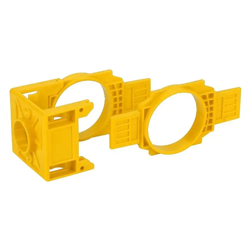 اللكم قفل الباب طقم تثبيت أدوات تحديد المواقع بدقة قفل الباب ثقب المنشار مجموعة البلاستيك الكربون الصلب مثقاب الخشب #5