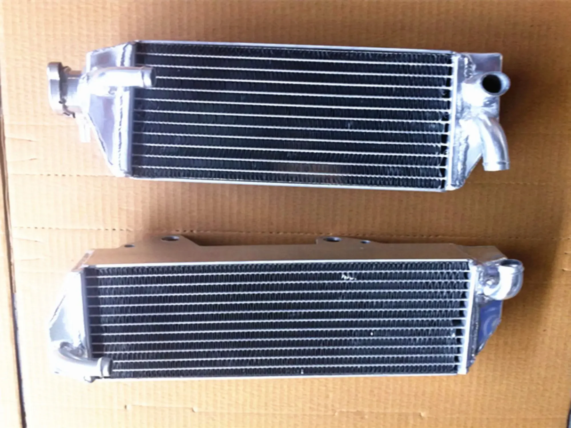 For New Left side & Right side For 2010-2012 Suzuki RMZ250 RMZ 250 Aluminum Radiator Cooler Cooling Coolant 2010 2011 2012