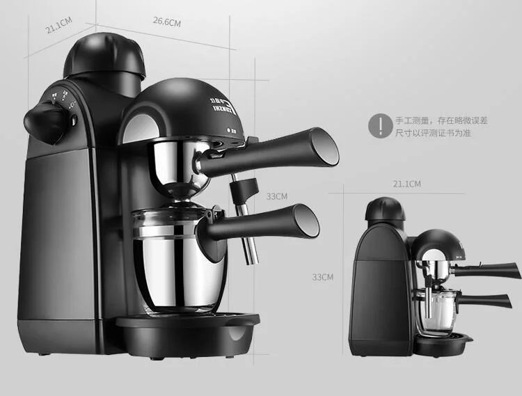 China Fxunshi MD-2001 5bar hochdruck dampf 0,24 L cafe maschine Italienischen kaffee maker espresso haushalt Cappuccino Milch schaum