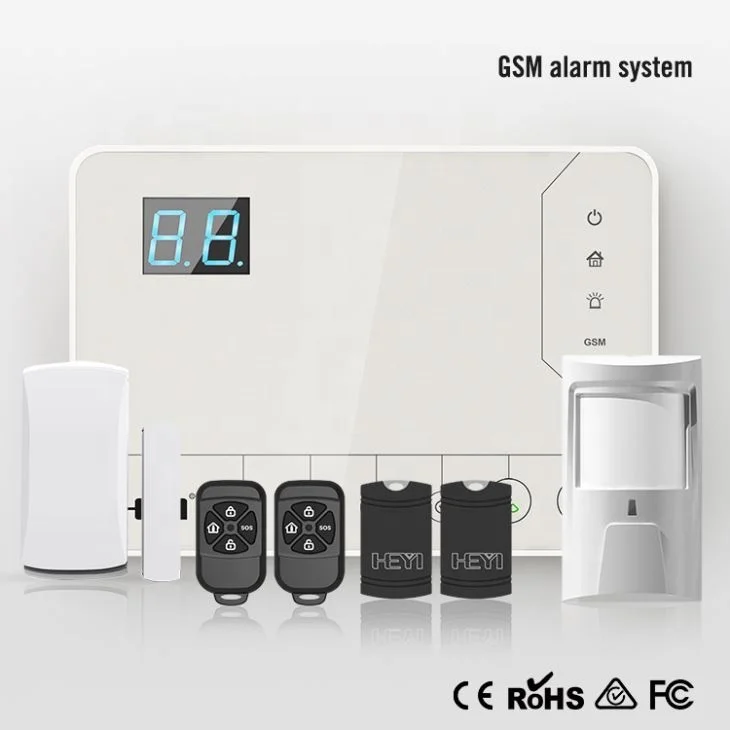 Kit de système d'alarme de défense personnelle avec télécommande, maison