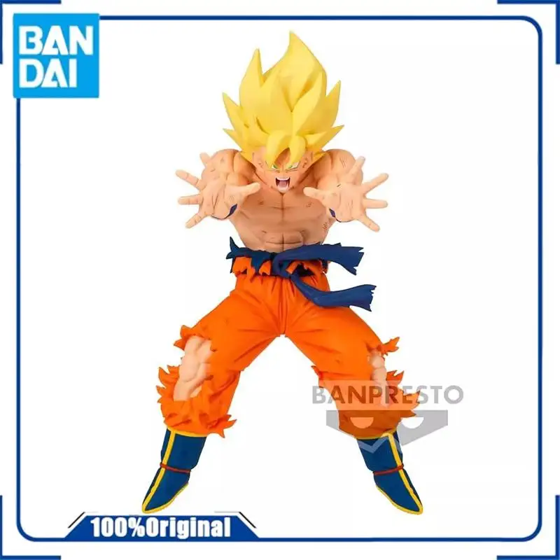 

В наличии Banpresto Dragon Ball Z Match Makers Super Saiyan Son Goku Рисунок Аниме Оригинальная Коробка Модель Детская Игрушка Куклы Подарок