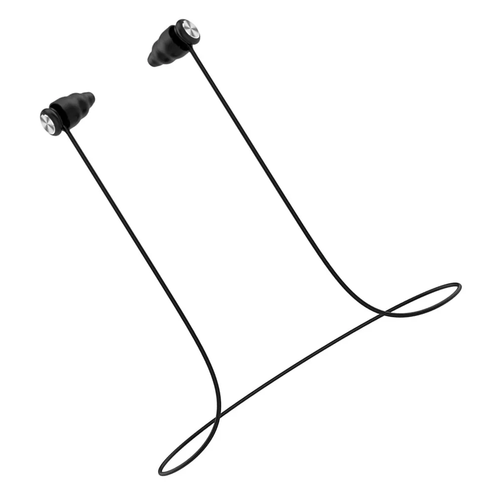 

Набор шумоподавляющих берушей из черного силикона в форме пули для учебы, сна, работы, многоразовые, с шумоподавлением