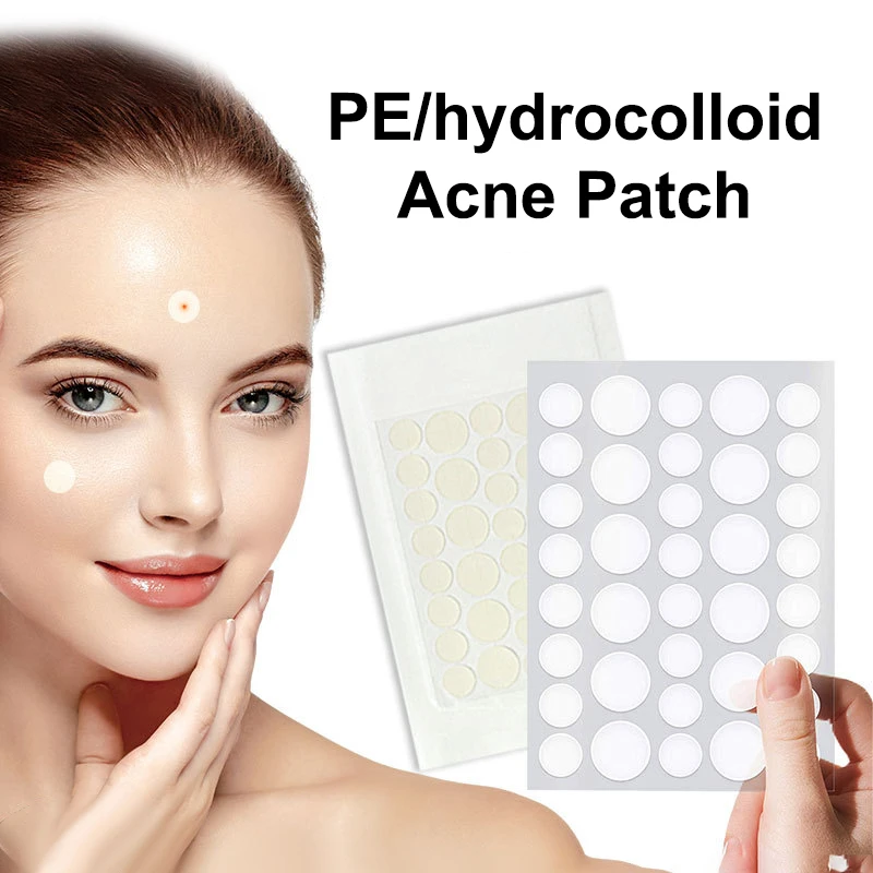 1/5Pcs Acne Patch Invisible Hydrocolloid Concealer Acne Patch Light Breathable Suction Pus Essential Oil Acne Patch