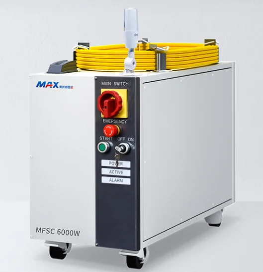 6000W High Power Fiber Laser Source For CNC Fiber Cutting Machine MAX