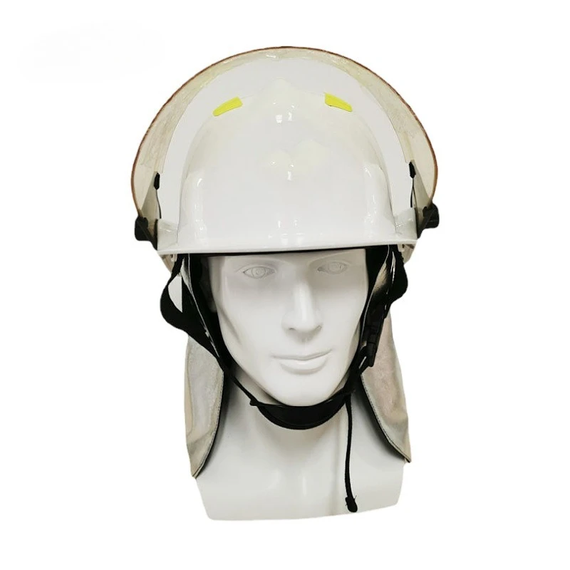 Fire Helmet Firefighter Fire Protection Safety Helmet Anti-smashing Fire Thickened Helmet