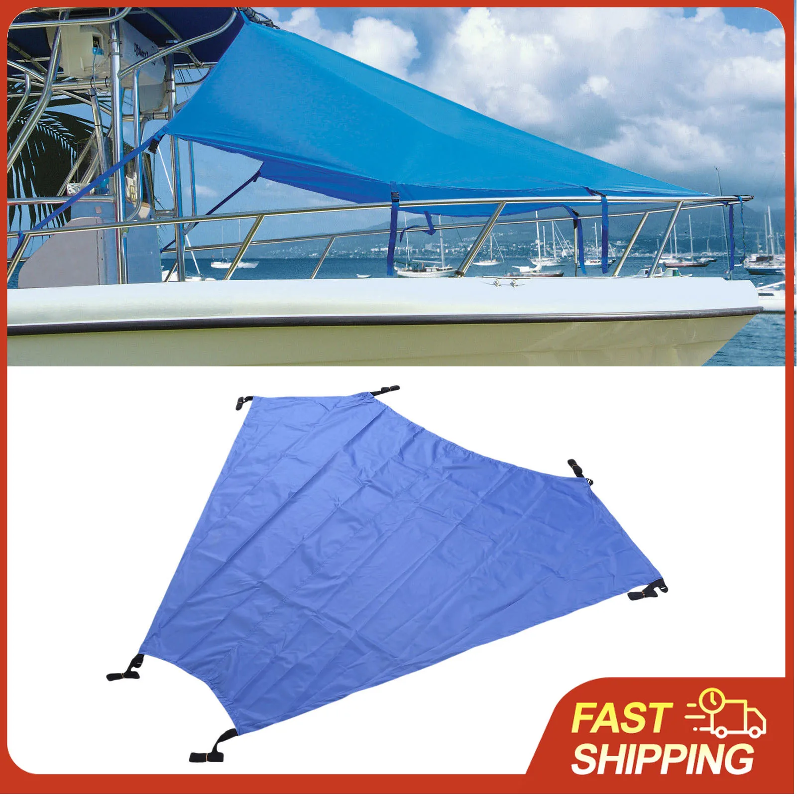 

Тент-навес для лодки (T-Top) из ткани Оксфорд 600D, водонепроницаемый, ветрозащитный, солнцезащитный, для пляжа, путешествий, кемпинга