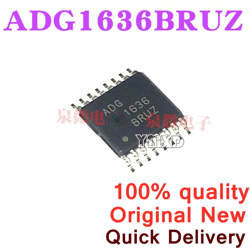 5Pcs/LOT New Original ADG1636BRUZ ADG1636BRU ADG1636 Patch TSSOP-16 Best Quality In Stock