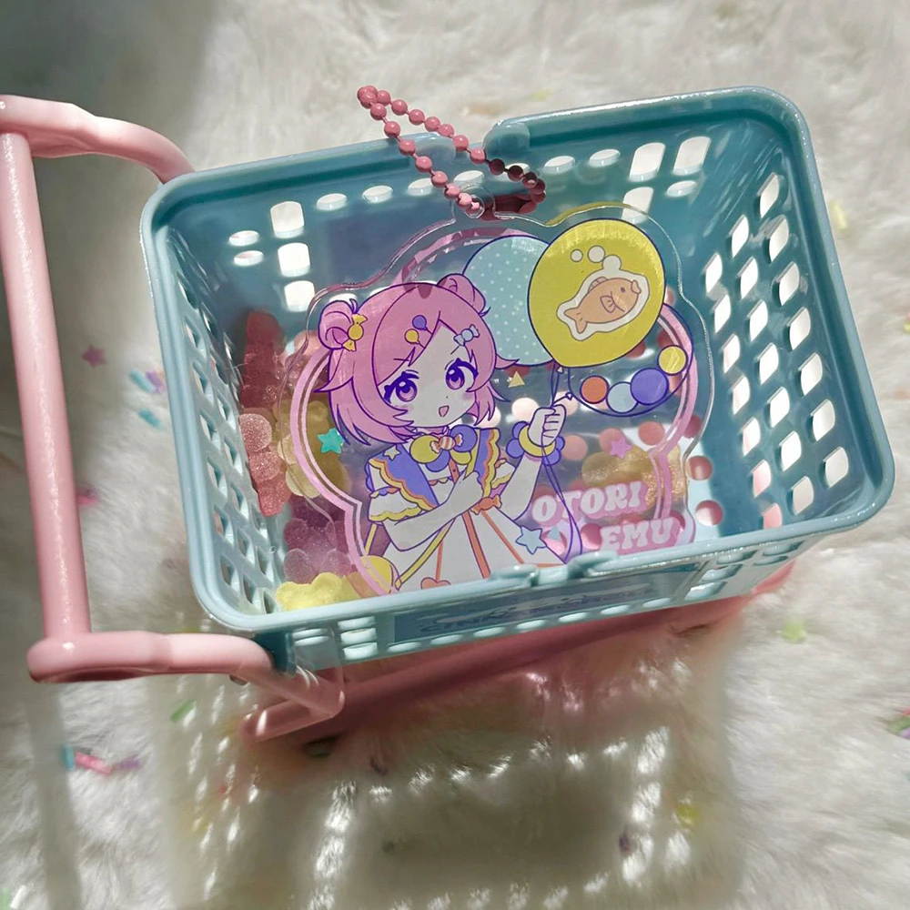 Anime Project Sekai‌ Kusanagi Nene Otori Emu Cosplay Key Chain Standing Plate Acrylic Keychain Bag Pendant Decoration Accessory
