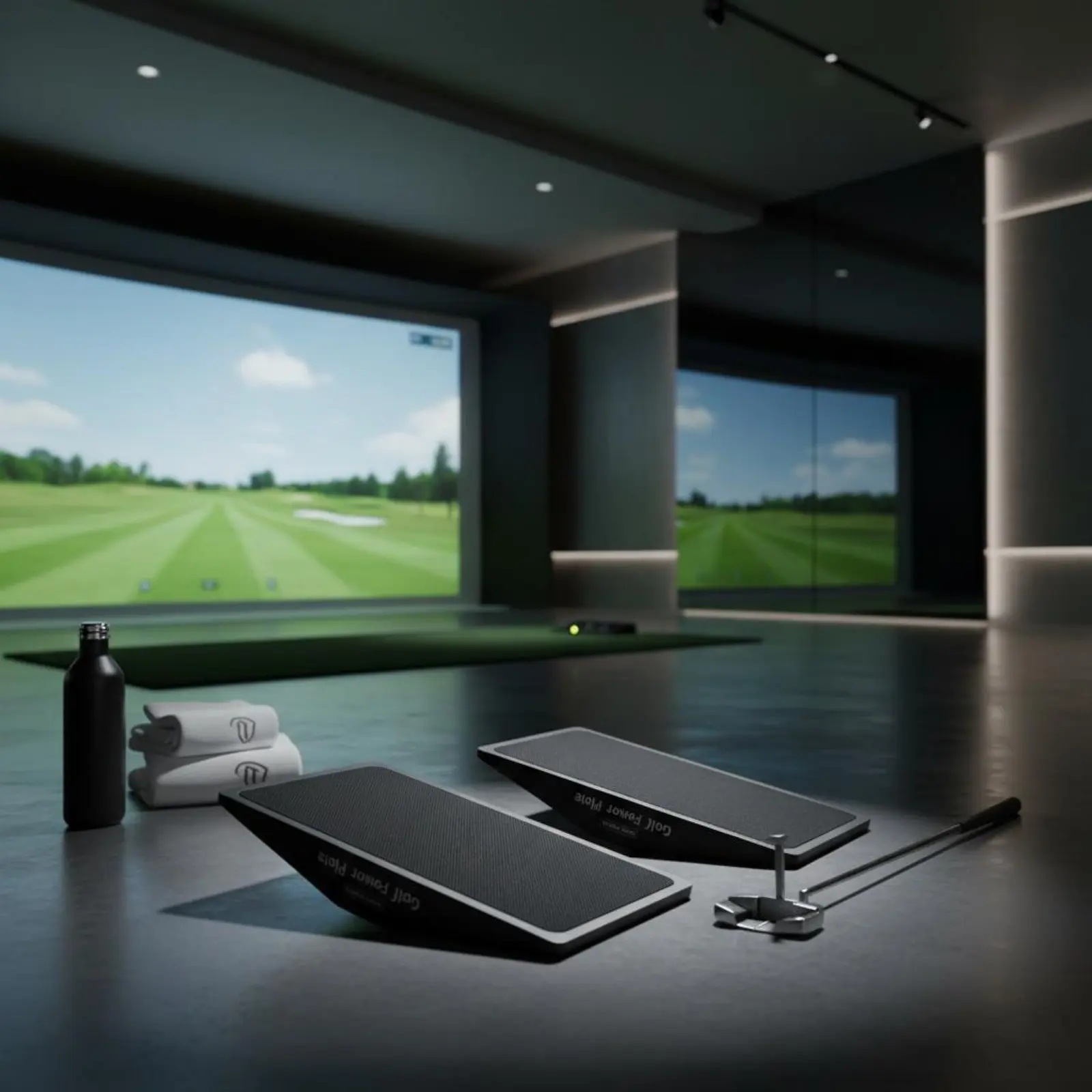 planche-de-rotation-de-golf-anti-oscillation-pour-l'entrainement-au-transfert-de-poids-–-ameliore-l'equilibre-–-aide-a-l'entrainement-au-swing-de-golf